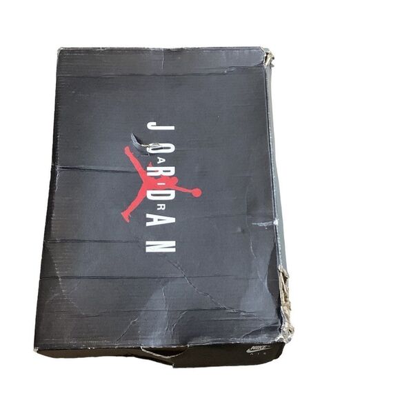 air jordan 12 retro (gs) size male 7 youth , color black,bright crimson - Picture 7 of 8